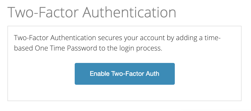 Tossable Digits Two-Factor Auth