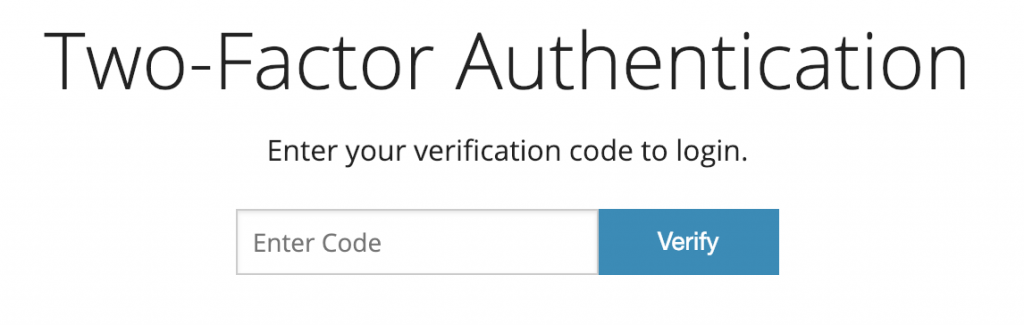 Tossable Digits Two-Factor Auth Login Prompt